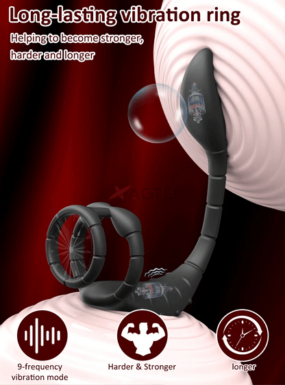 App Control Plug with Vibrating Ring