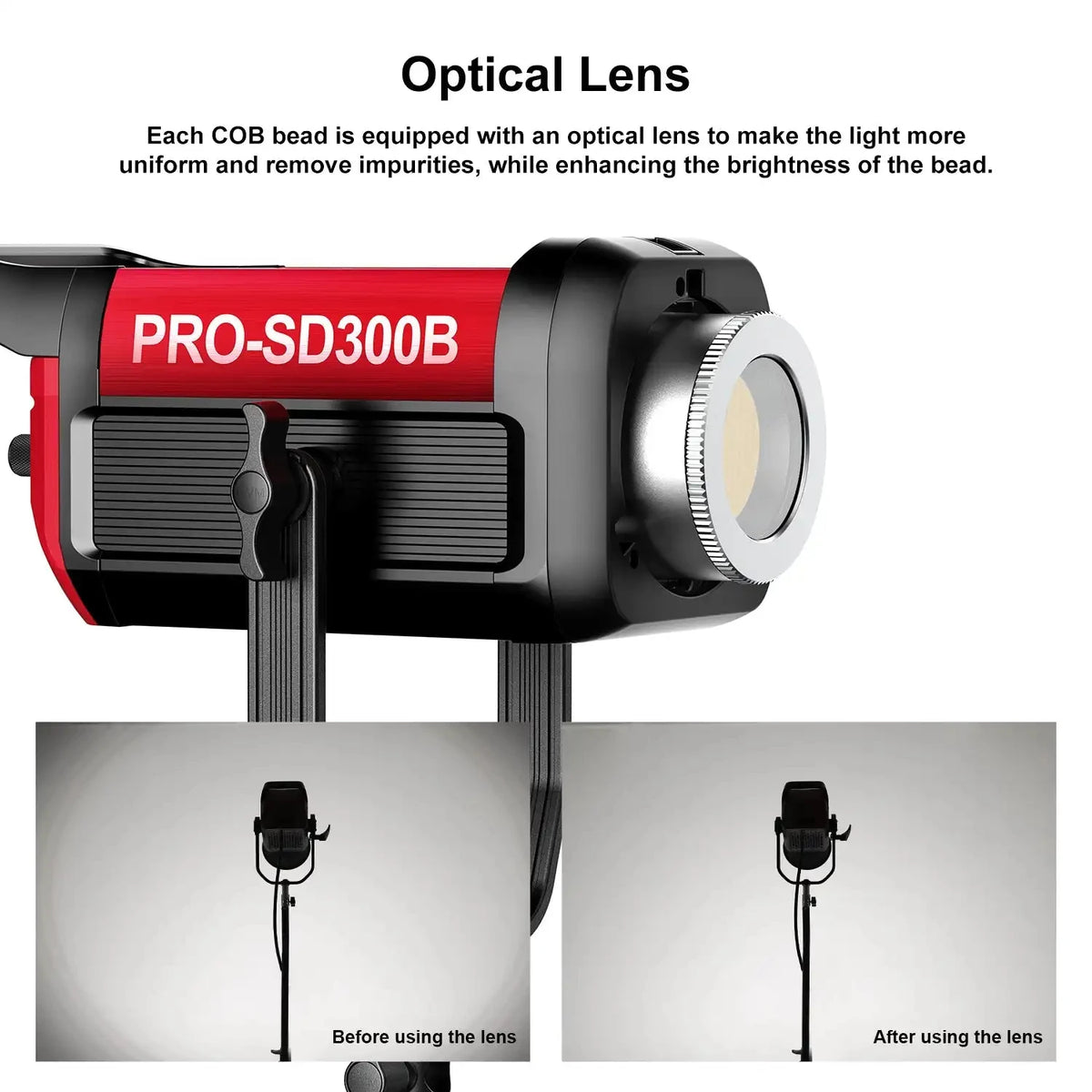 Ultra Bright 300W LED for Live Models