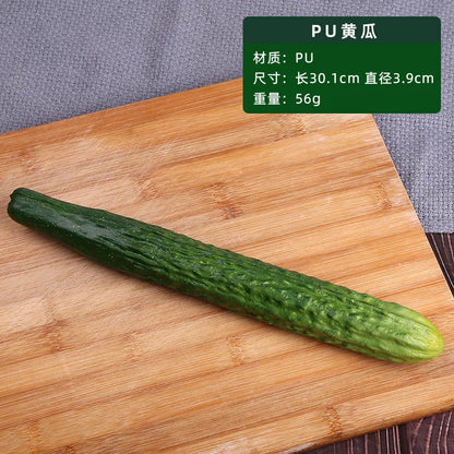 Eggplant & Cucumber Novelty Dildo Set — Playful Duo