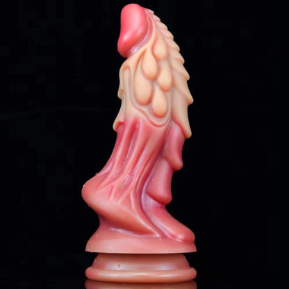Monster Silicone Dildo with Suction Cup — 4 Colours