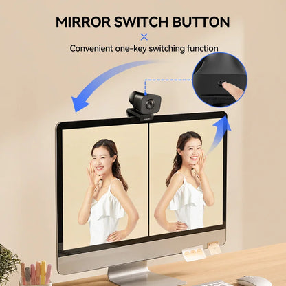 100° Lens Autofocus Webcam