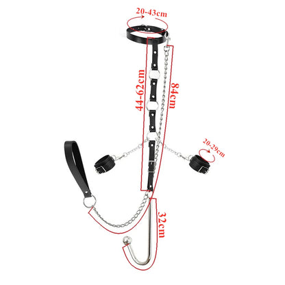 Premium Couples Exploration Kit – Hooks, Cuffs & Collar