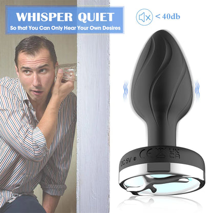 Remote-Control Silicone Plug Massager