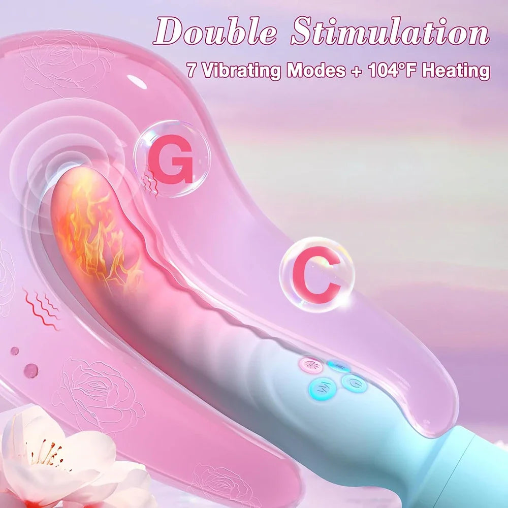 2 in 1 Powerful AV Vibrator