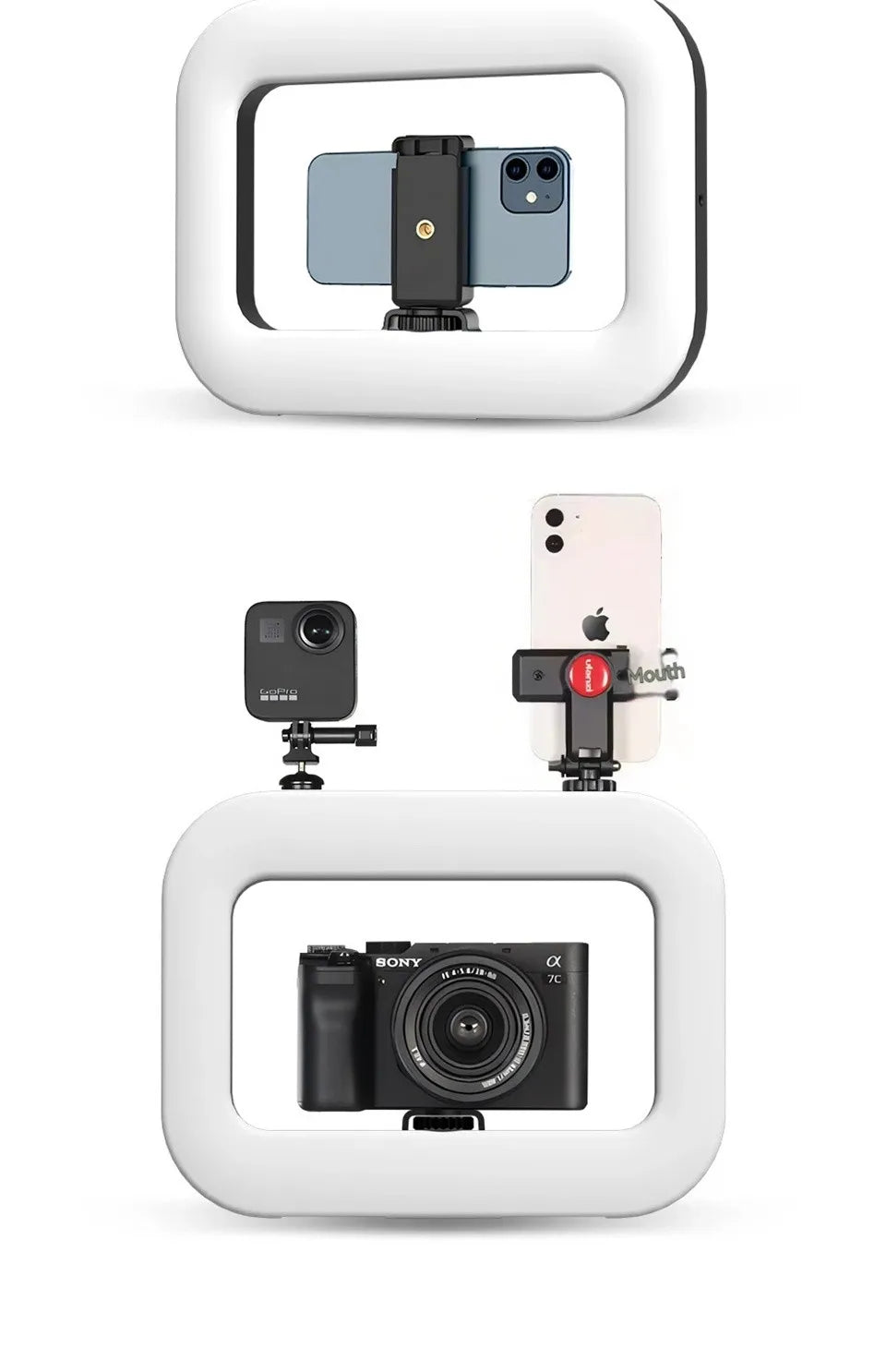 Desktop Streaming Light Tripod