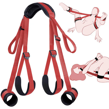 Full-Body Restraint Strap Kit – Neck, Wrist & Ankle