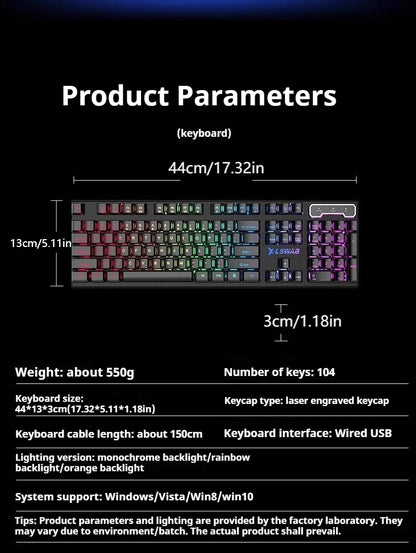 Rainbow Shine Keyboard