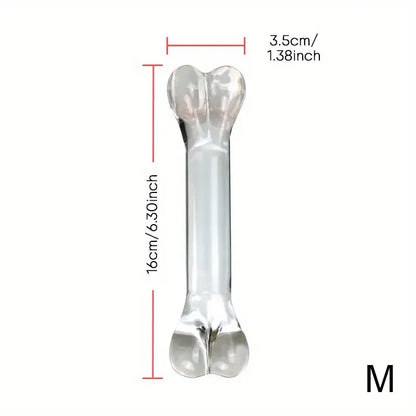 Double headed Glass Dildo Fake Penis Crystal Anal Beads Butt Plug Prostate Massager G Spot Female Masturbation Anus Sex Toys 18+