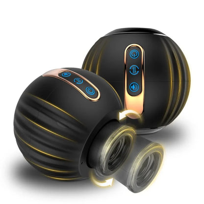 360° Auto-Rotating Telescopic Stroker
