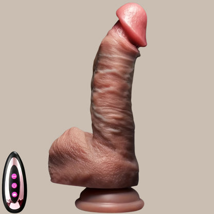 Rechargeable Large-Head Silicone Wand – 22 cm