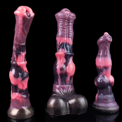 Realistic Horse Dildo — Liquid Silicone 3 Sizes