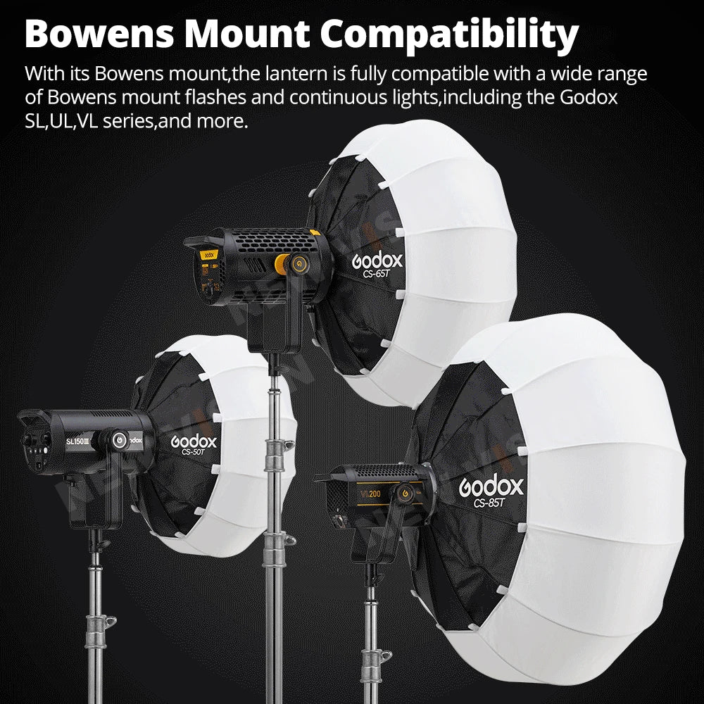 Round Softbox Studio Lighting
