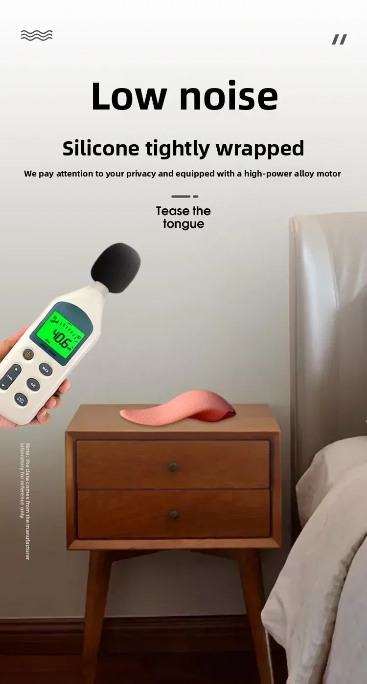 Tongue Licking Dildo Vibrator