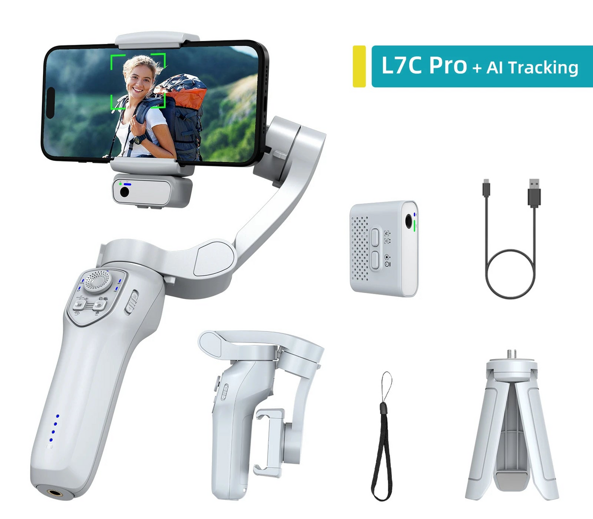 AI Face Tracking Premium Gimbal