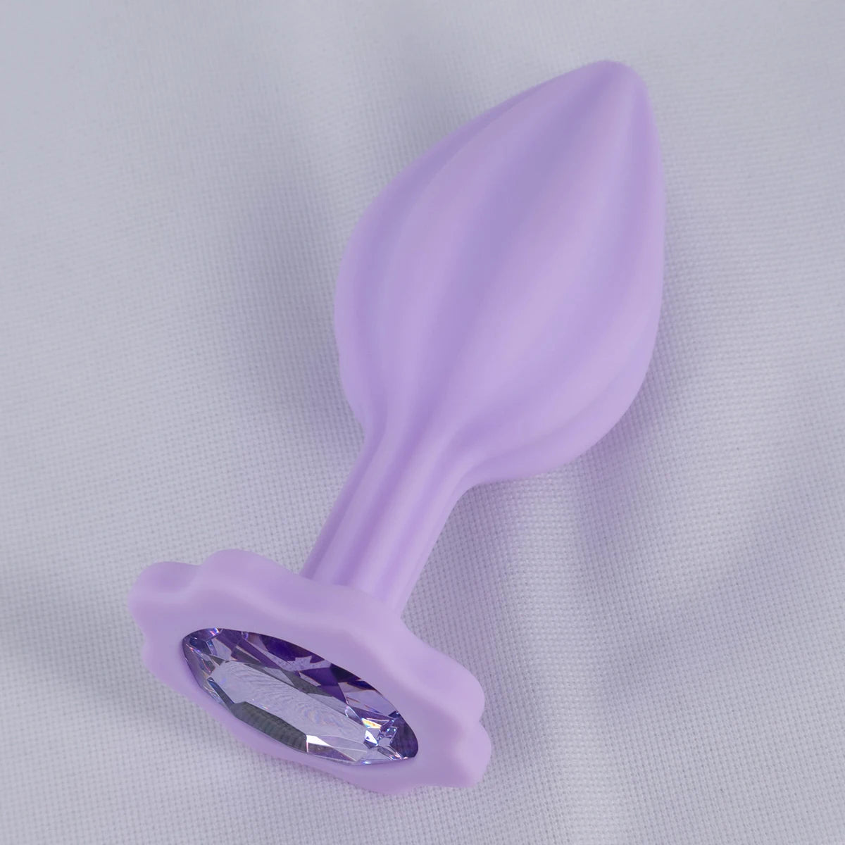 Silicone Anal Plug Plum Blossom Shaped Butt Plug Crystal Base Sex Toys For Woman Men Adult Games Anal Toys Unisex Adult Toys