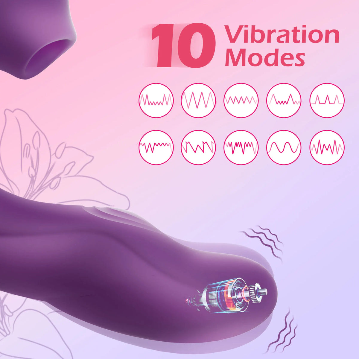 Medical-Grade Silicone Vibrator