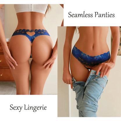 Solid Color Seamless Low Waist Soft Panties