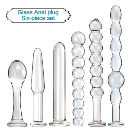 Luxury Glass Bead Trainer Plug