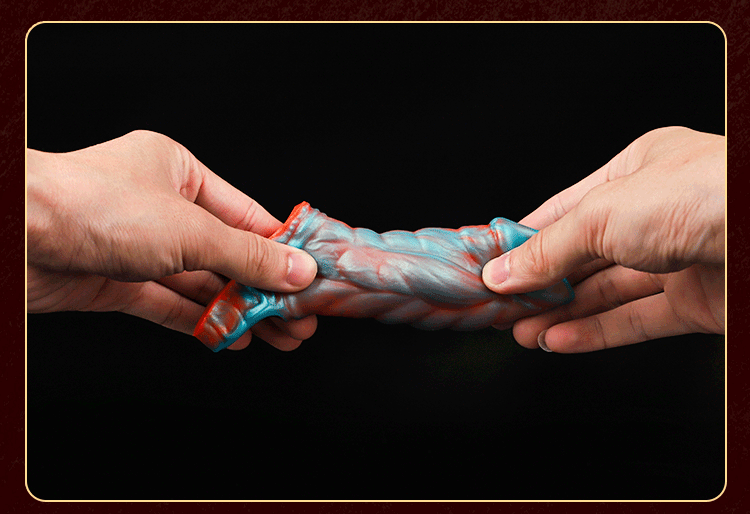 Fantasy Ribbed Silicone Sleeve Extender