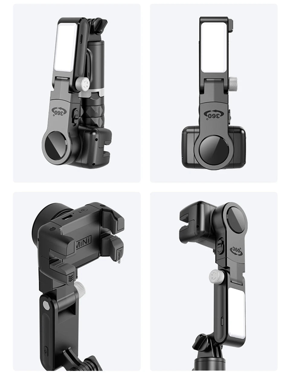 AI Adjustable Angle Smartphone Gimbal