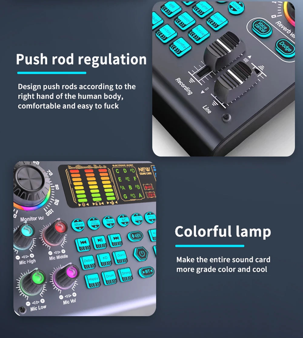 Condenser Mic & Sound Card Kit