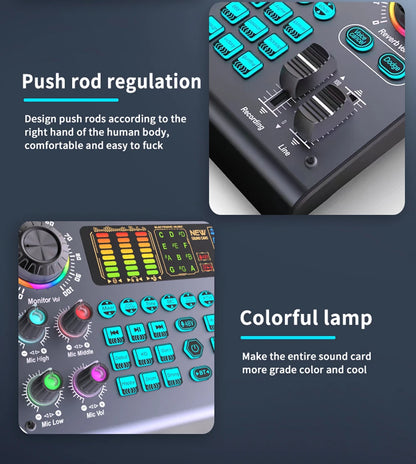 Condenser Mic & Sound Card Kit