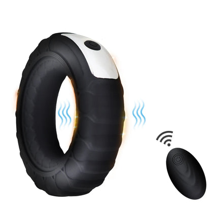 Penis trainer penis ring men delayed ejaculation sex toy USB rechargeable silicone vibrating penis ring adult sex toy for men