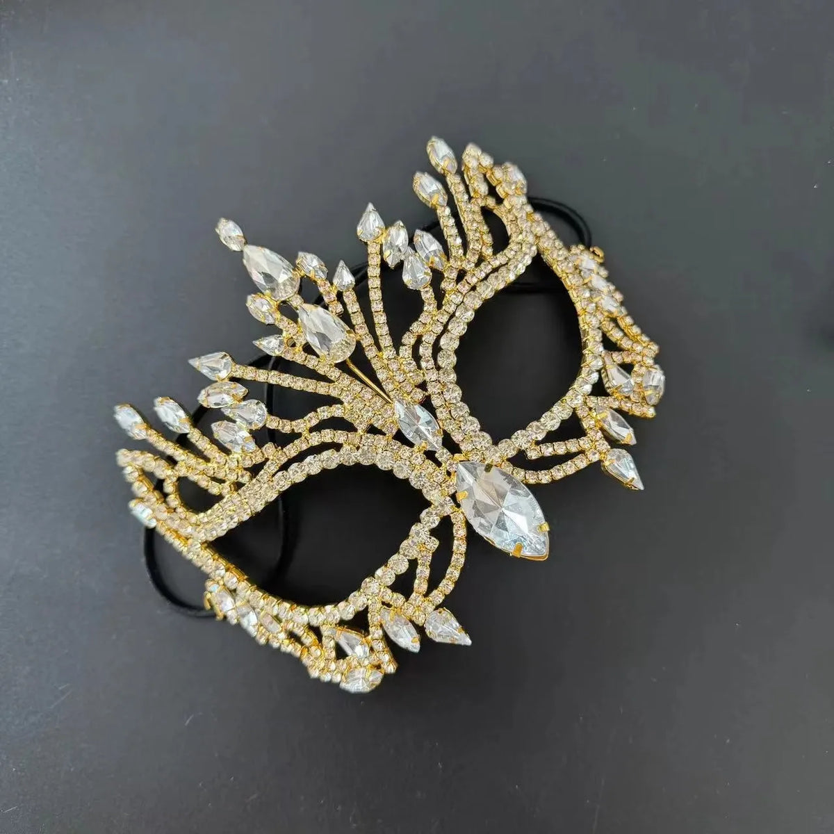 High Quality Rhinestones Mask