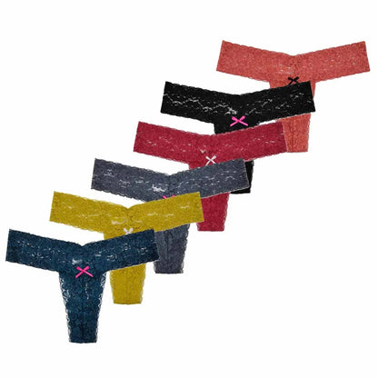 Lace Thongs M-XL Low Waist Lingerie Panties