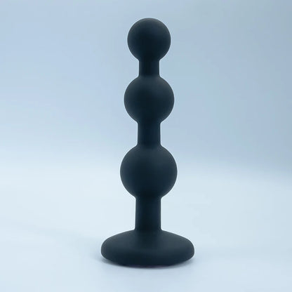 3-Ball Silicone Anal Trainer — Beginner 5 Colours