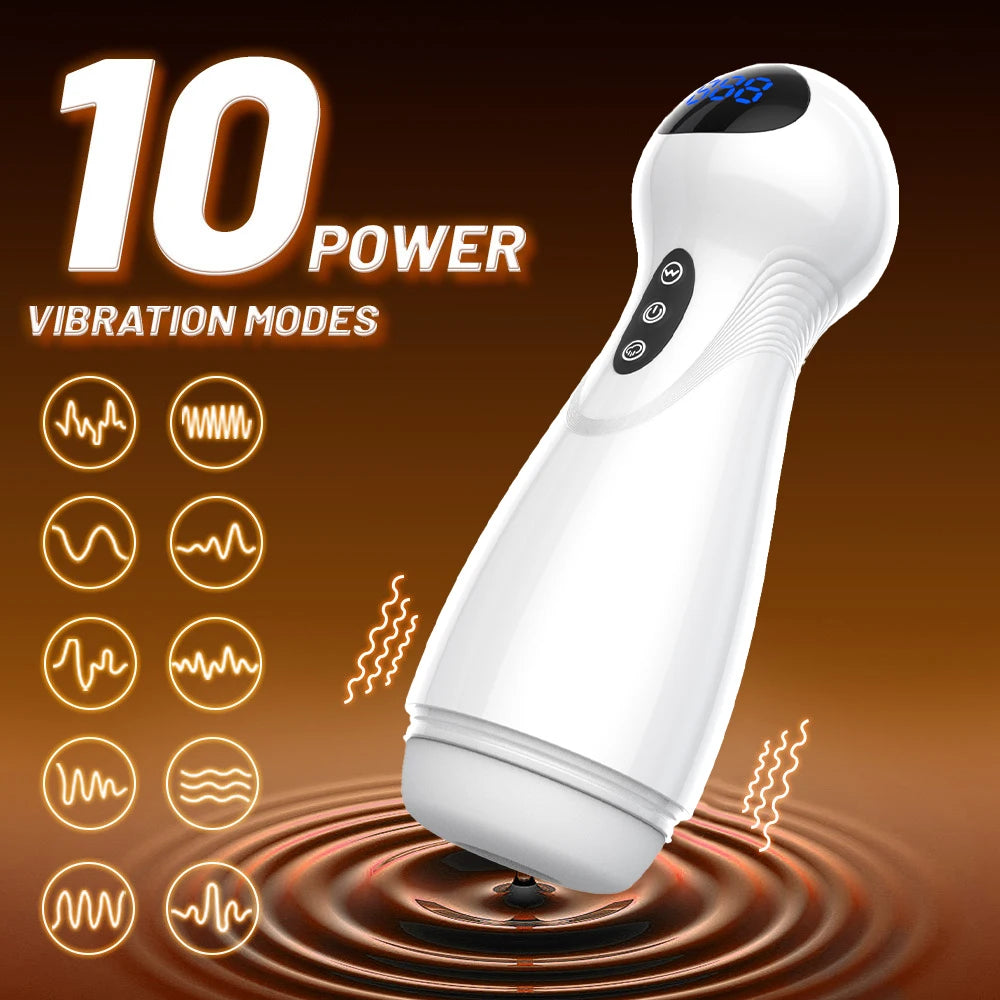 Automatic Suction Vibration Stroker Cup