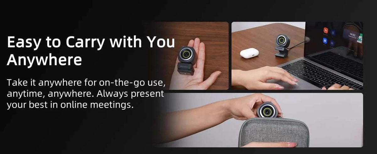 Camera with Dual Microphones & Autofocus