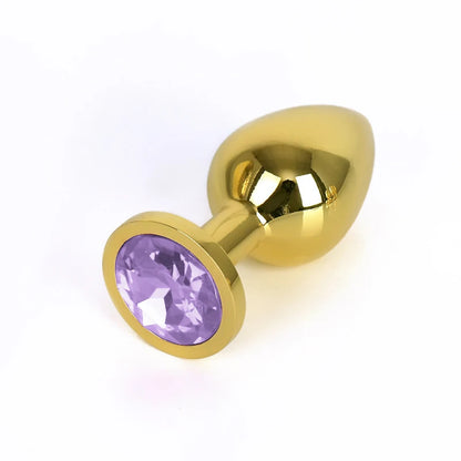 Gold-Plated Crystal Plug Set