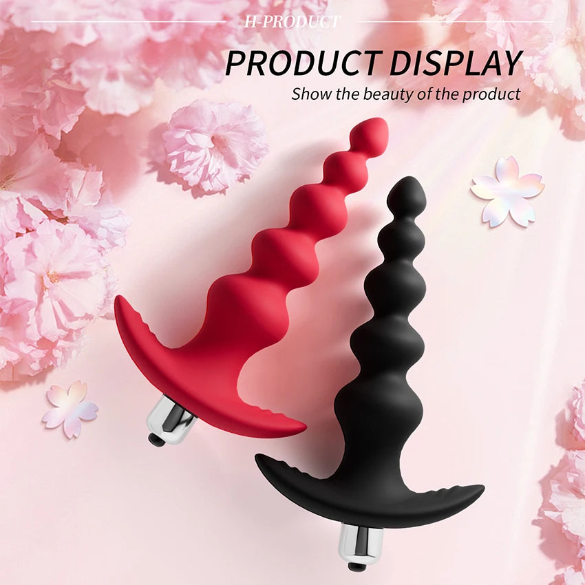 Remote-Control Silicone Plug Massager