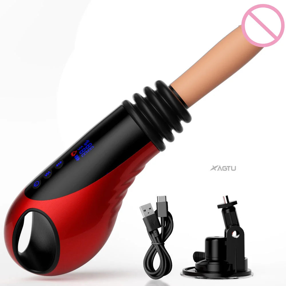 Remote Control Thrusting Dildo Vibrator