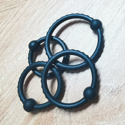 Newest Penis Ring Reusable Silicone Semen Cock Ring Penis Enlargement Delayed Ejaculation Sex Toys For Men Dick Enlarger Rings
