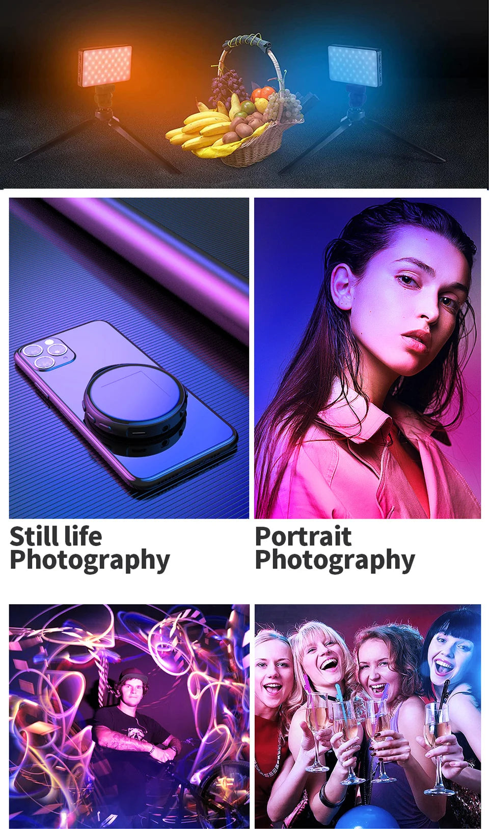Portable Vlog Light