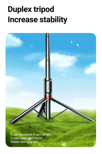 Foldable Selfie Stick With Tripod