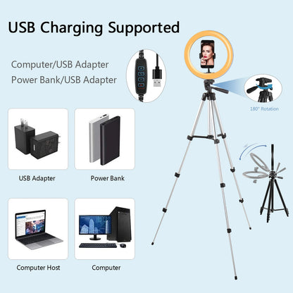 Remote Control Tripod Ringlight Stand