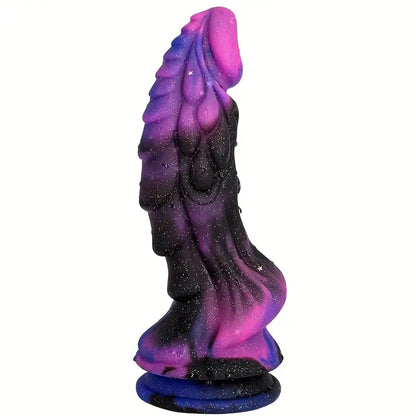 Dragon Fantasy Dildo — Scale Detail Suction Cup Silicone