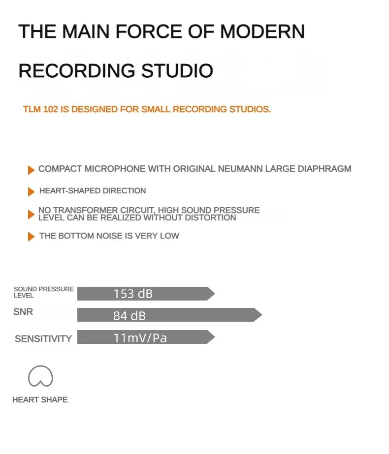 High Sensitivity Recording Mic