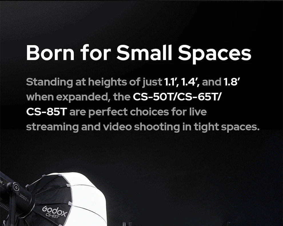 Round Softbox Studio Lighting