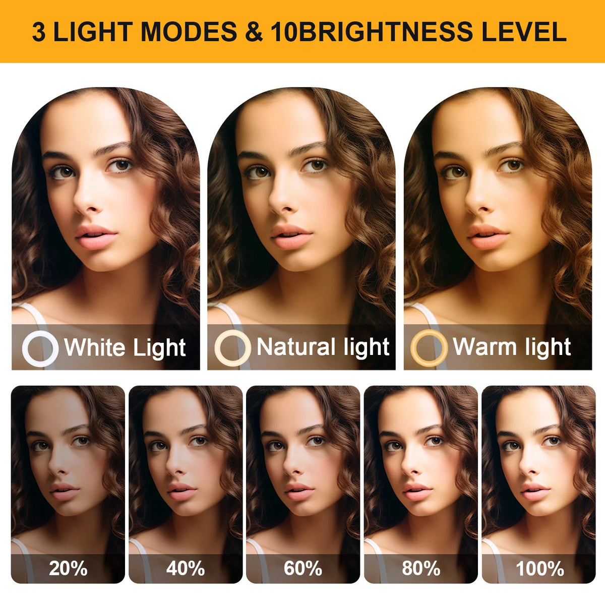 LED Ring Light With Tripod