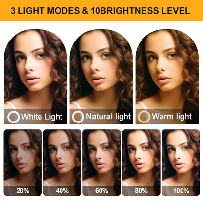 LED Ring Light With Tripod