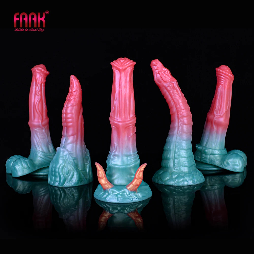 Fantasy Dragon Horse Dildo — Premium Silicone 5 Sizes