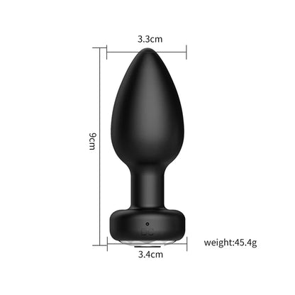 Remote-Control Silicone Plug Massager