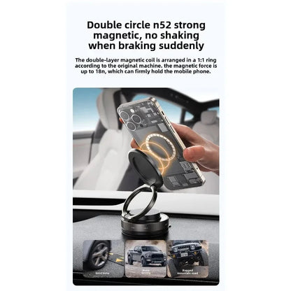 Vacuum Magnetic Phone Holder Stand