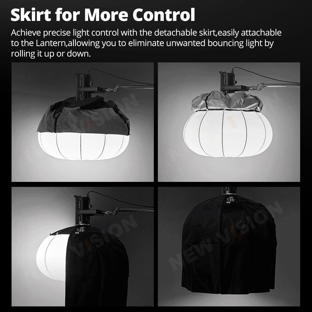 Round Softbox Studio Lighting