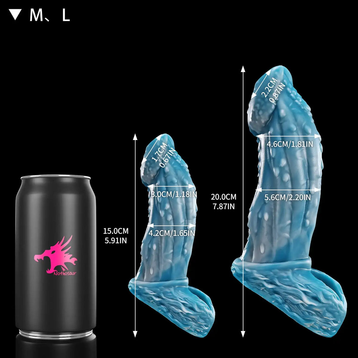 Hollow Silicone Fantasy Sleeve – M / L