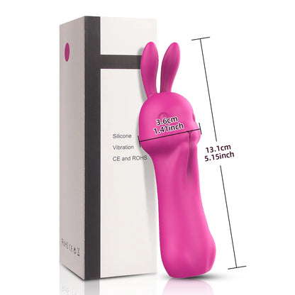Carrot Rabbit Vibrator — Dual Suction and G-Spot